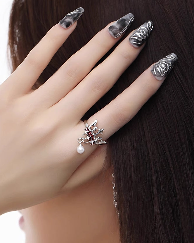 Queen's Crown Open Ring