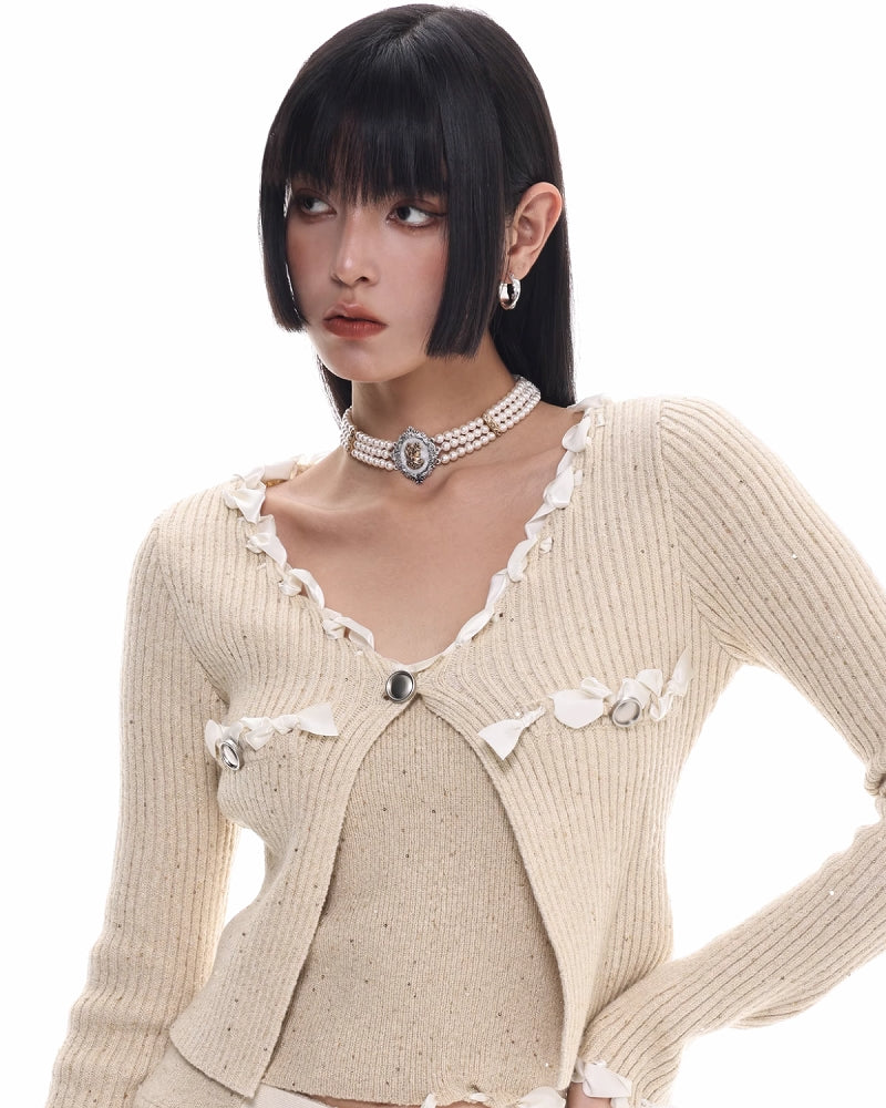【SUMIYAKI】Picture Frame Baroque Choker pg1357