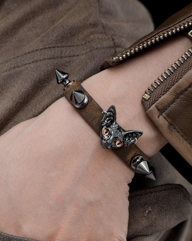 【1ST XULIE】Sphynx Cat Bracelet pg1663