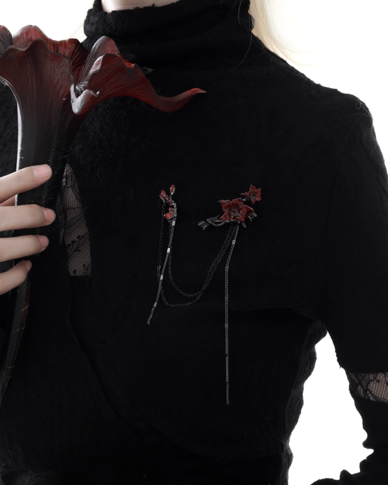 Mandala Tassel Brooch