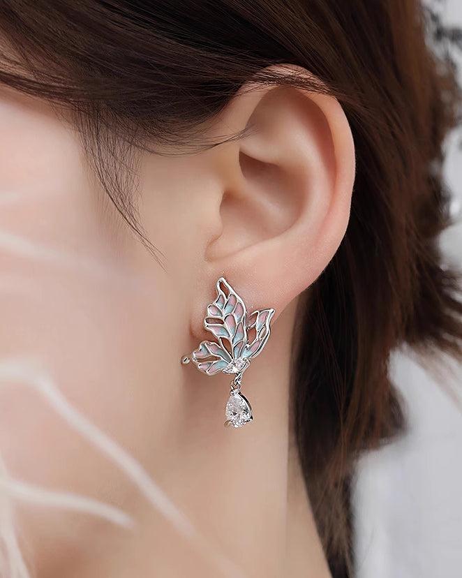 Gradient Butterfly Earrings
