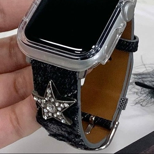 Spicy Black Leopard iWatch Strap