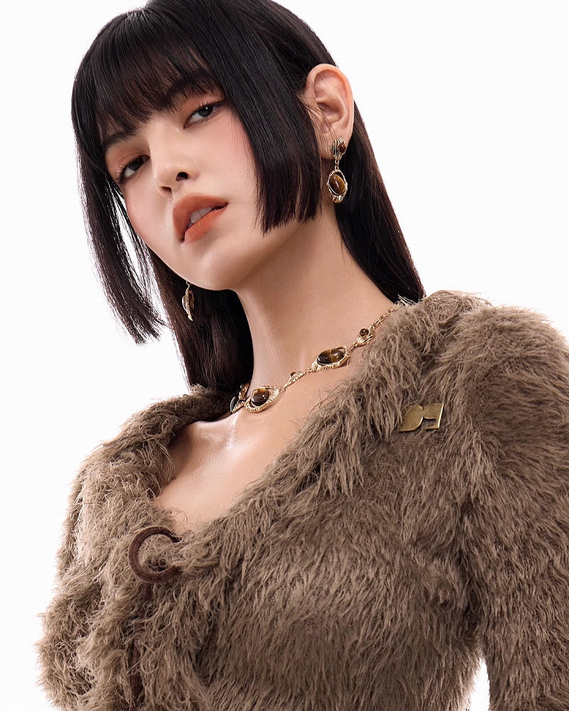 Yadan Tiger Eye Necklace