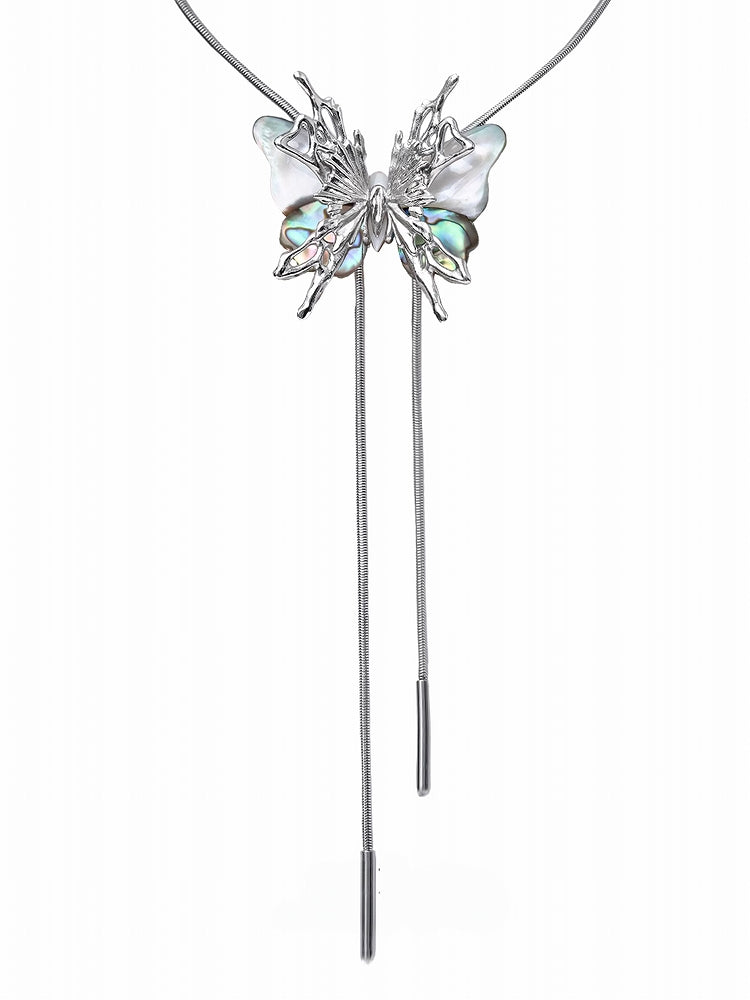 【1ST XULIE】Butterfly Island Pull-out Necklace pg331