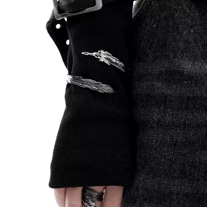 Punk Feather Bracelet Collection