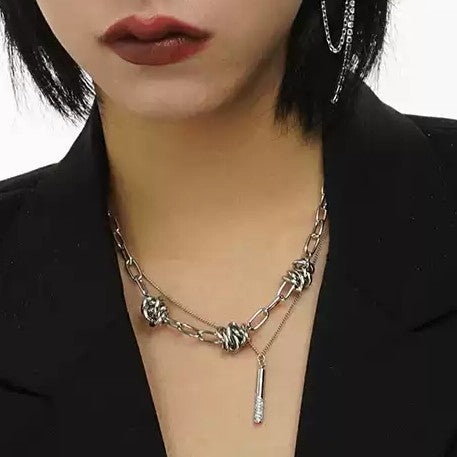 Thorn Collarbone Chain Necklace