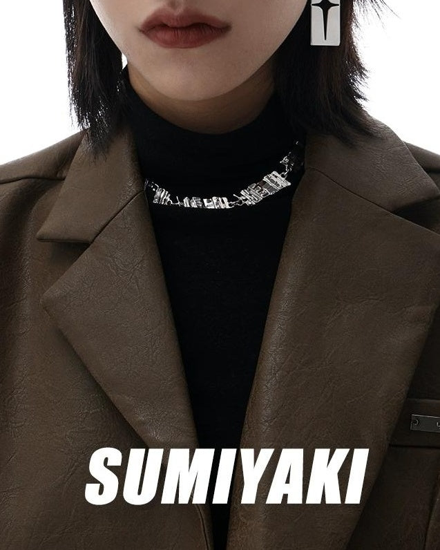 Genderless Overlap Earrings