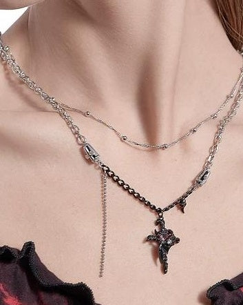 Demon Wings Party Earrings