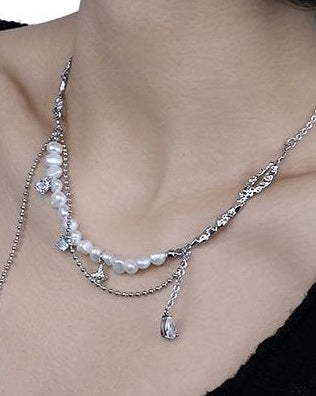 Luxury Pearl Collar Necklace
