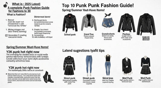 【2025年最新】パンクファッション完全ガイド 🔥