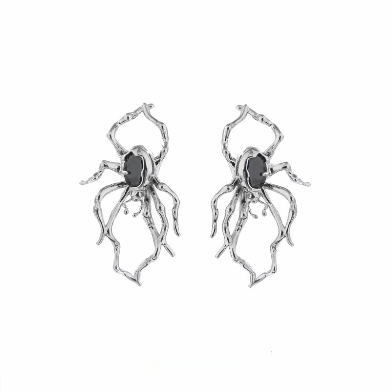 【SUMIYAKI】Taboo Spider Web Earrings pg1829