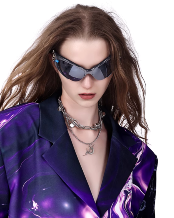 [PINKSPINK] Universe Electric Moon Necklace pg1935