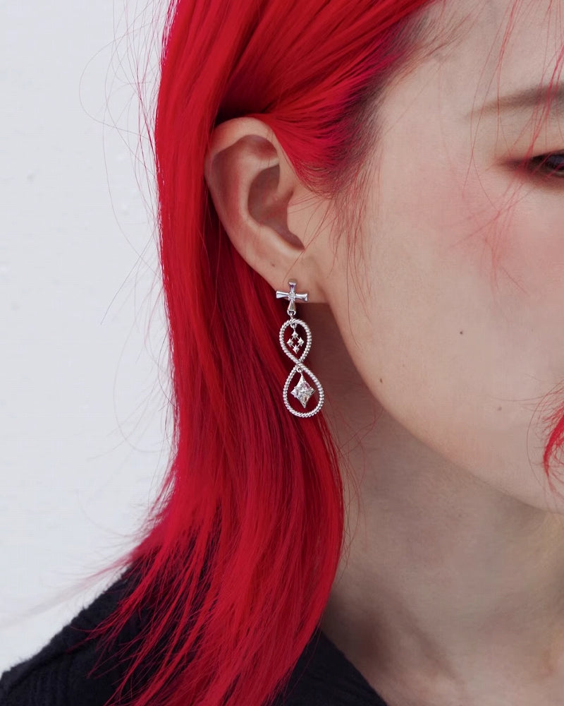 [Esak∞chi]Summons The Protoss Cross Star Earrings pg1799