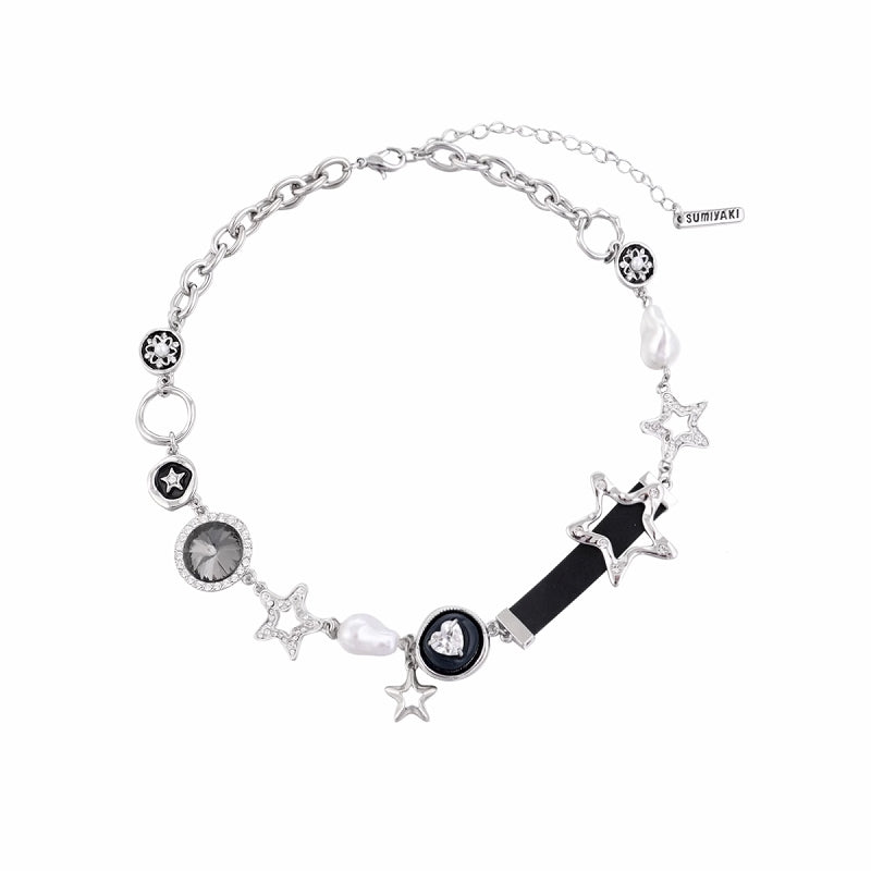 [SUMIYAKI] Retro Star Choker pg1491