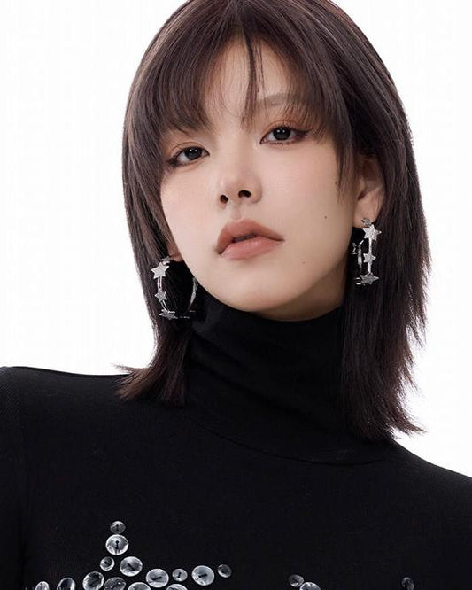 Star Galaxy Earrings 01