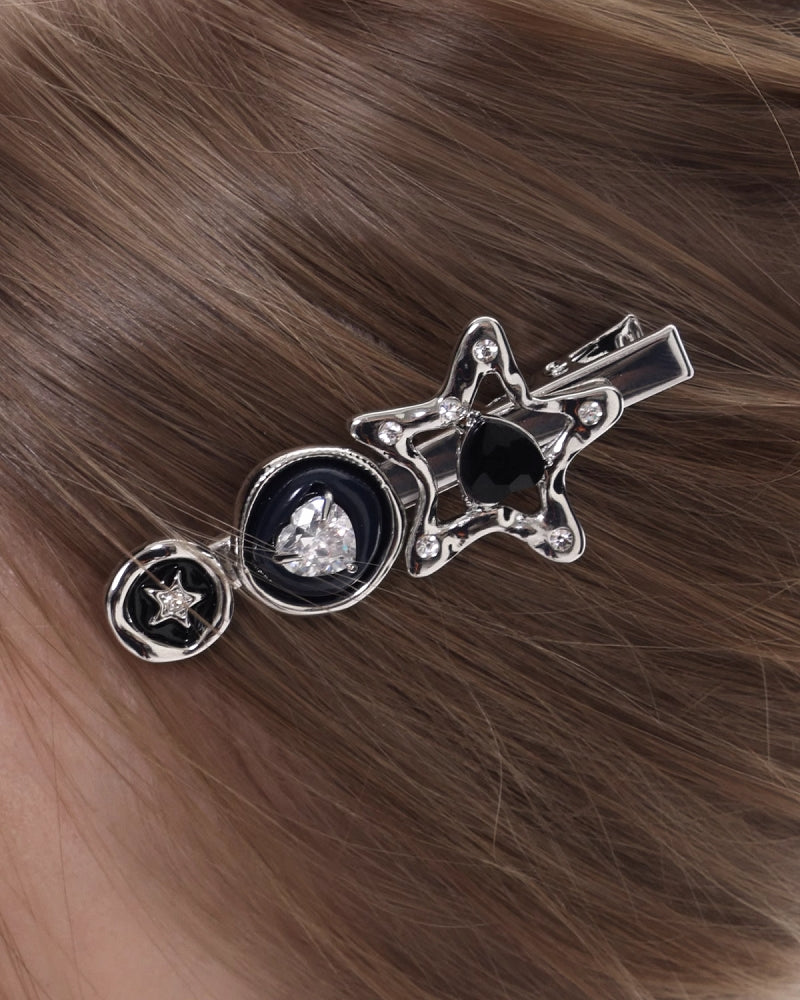 【SUMIYAKI】Retro Hottie Star Hair Clip pg1480