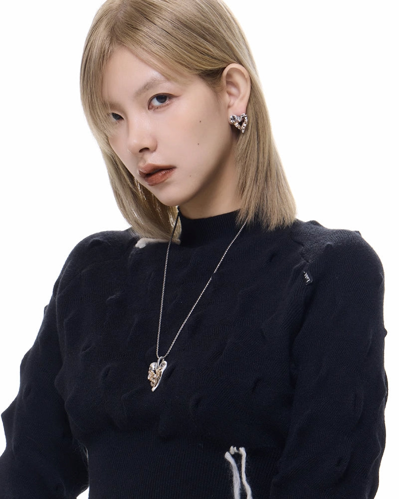 [SUMIYAKI] Lava Heart Necklace pg1056