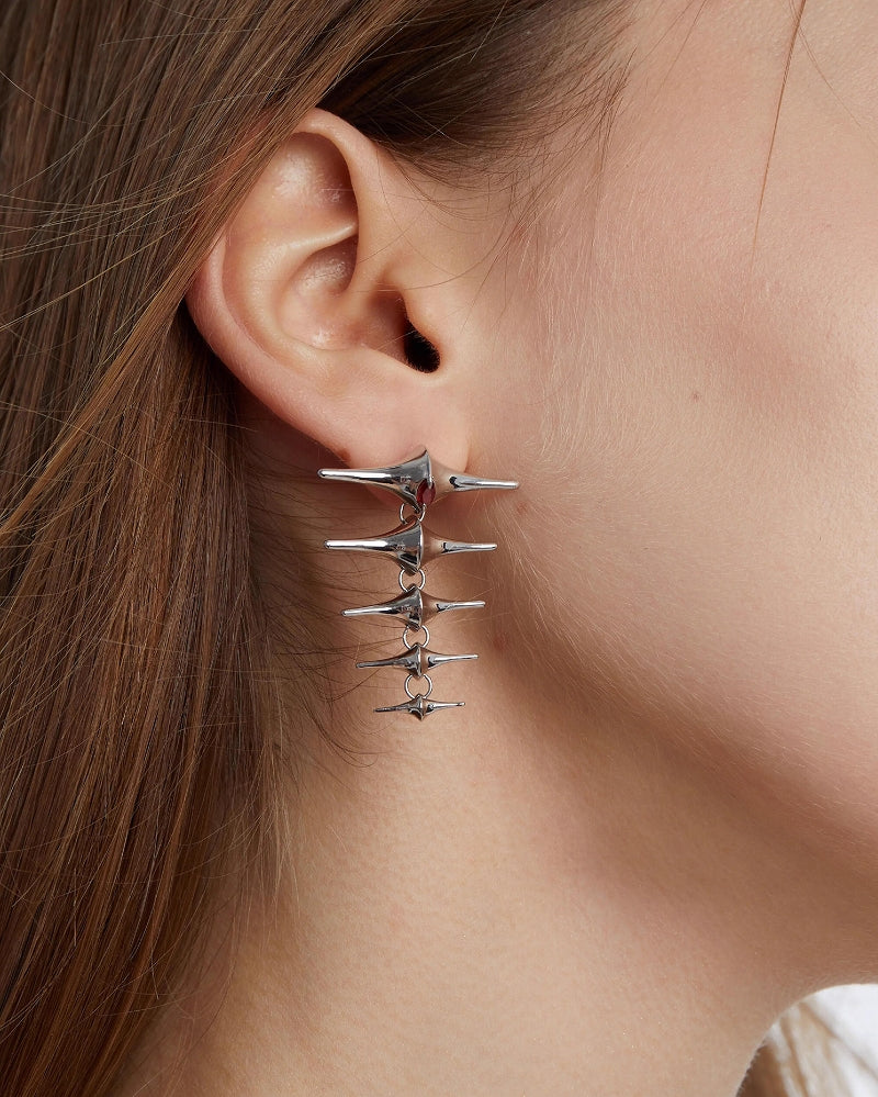 【OCTO VITA】Eternal Spinal Bone Earrings pg692