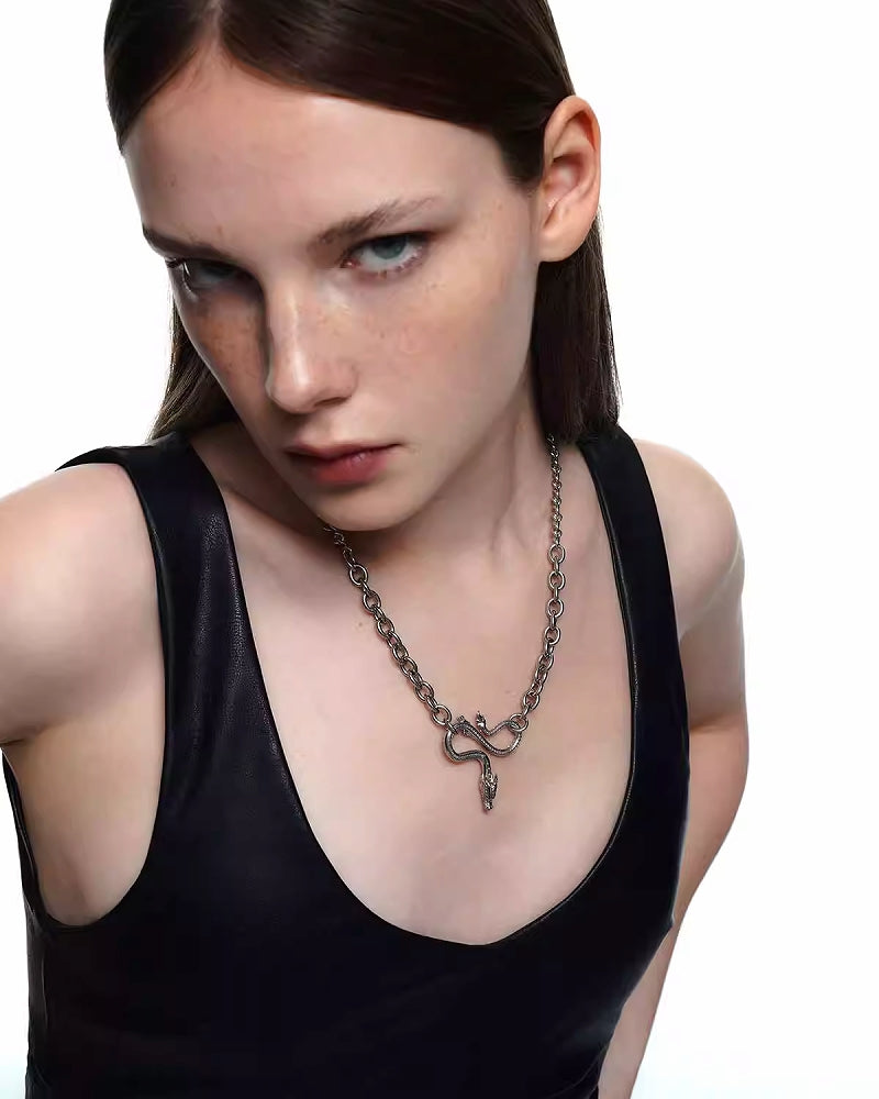 【BLACKHEAD】Dragon Tattoo Necklace 02 pg620