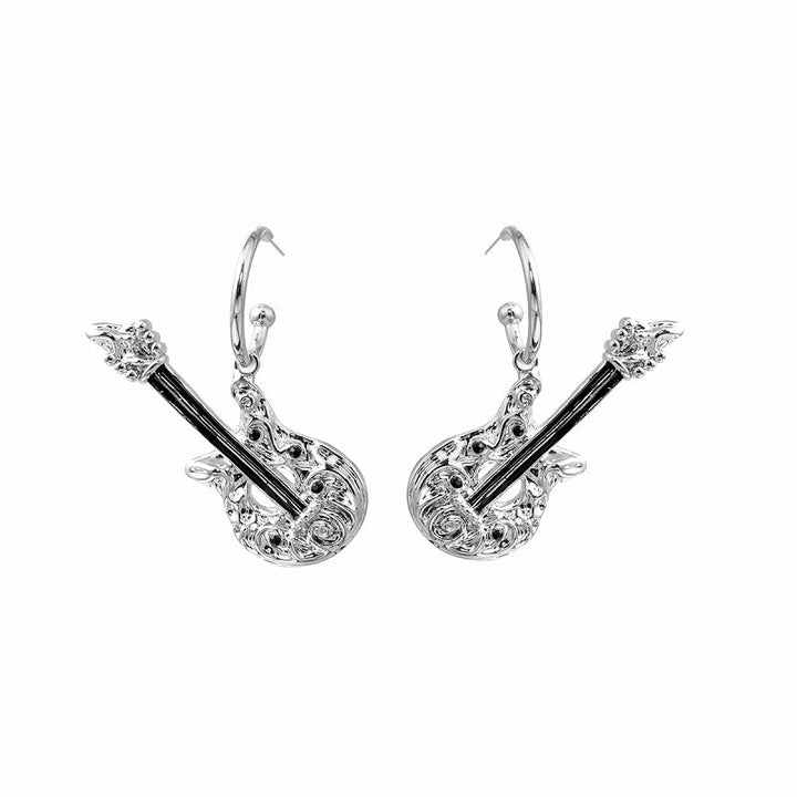 【SUMIYAKI】Punk Guitar Earrings pg1405