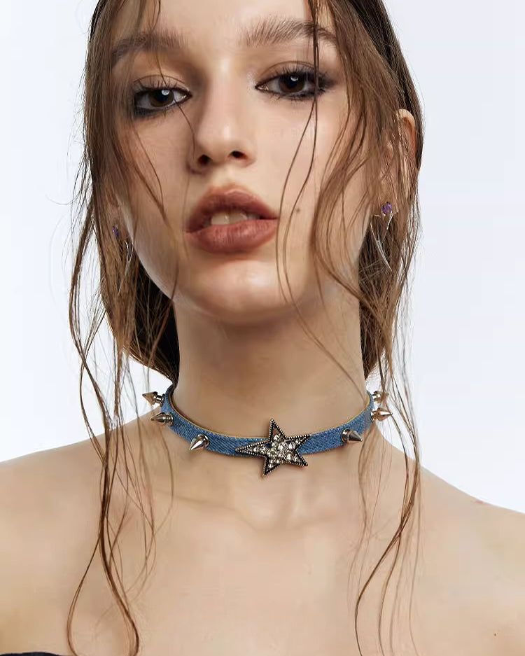 [OCTO VITA] Spicy Girl Dopamine Star Choker pg1670