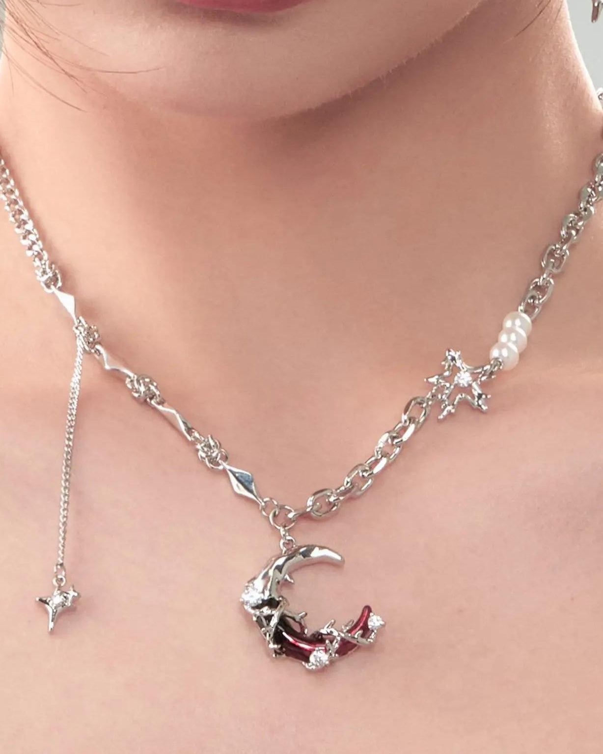 Chic Stone-Set Necklace