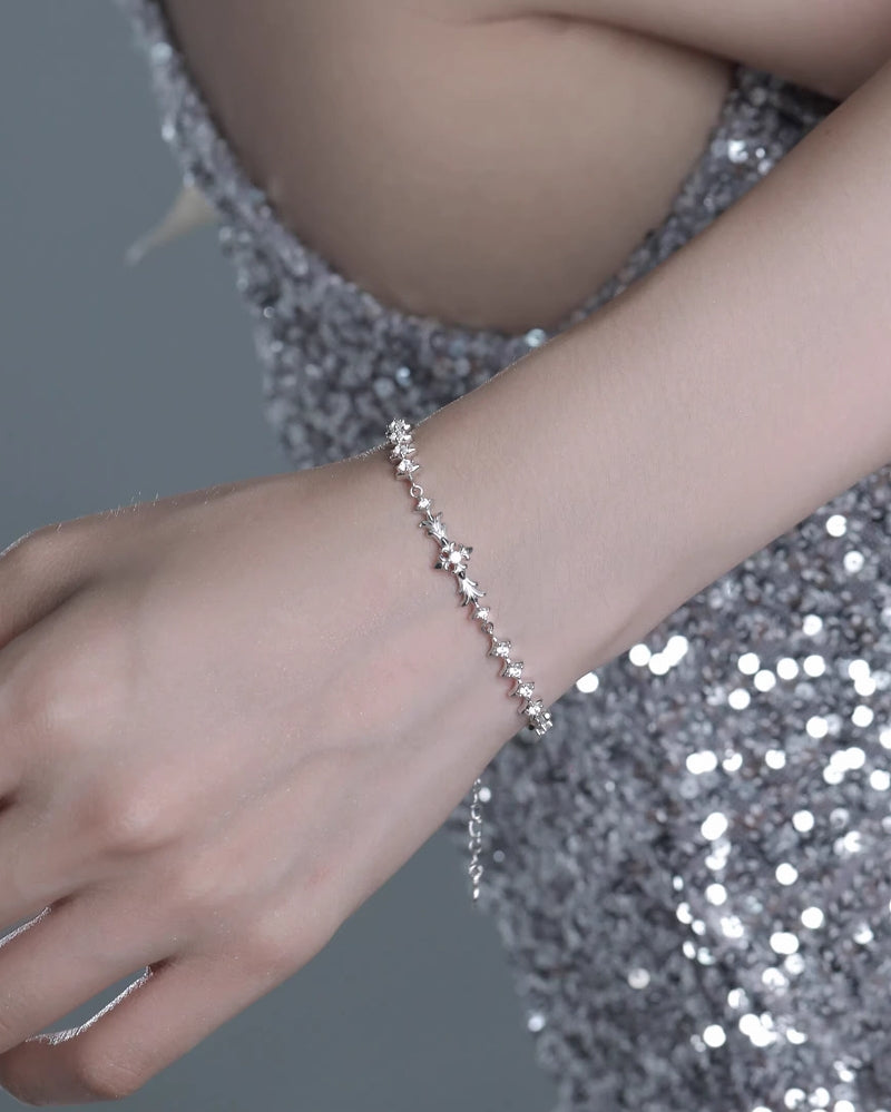 【1ST XULIE】Four Pointed Star Bracelet pg842