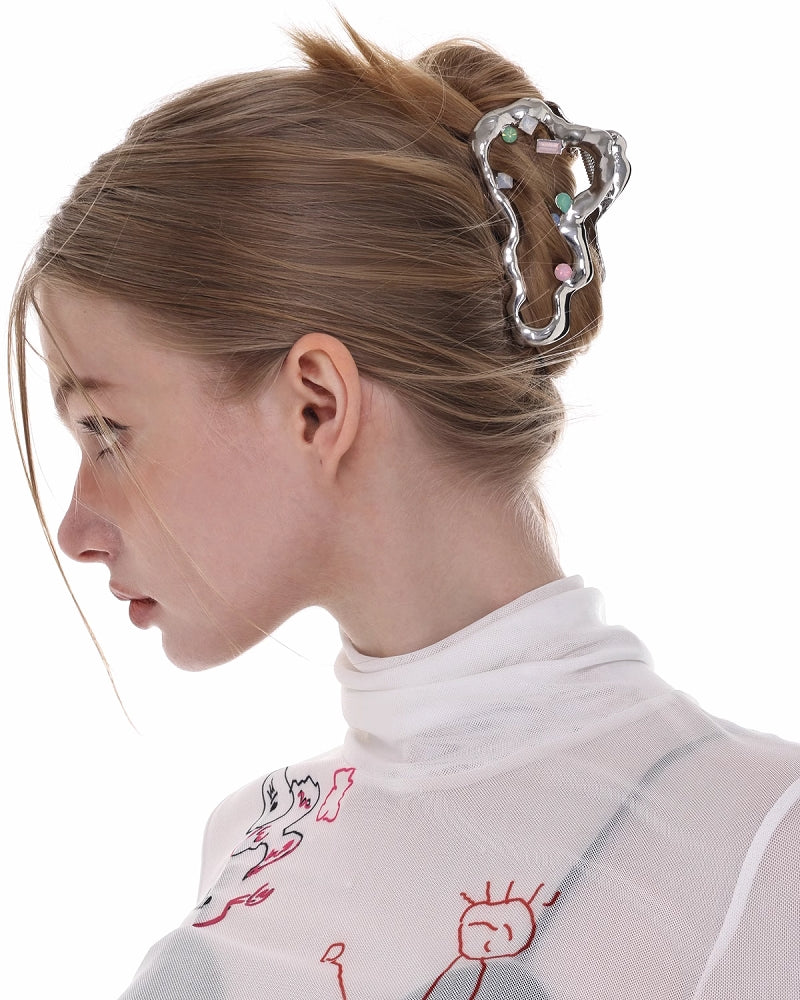 [SUMIYAKI]Cloud Colorful Hair Clip pg432