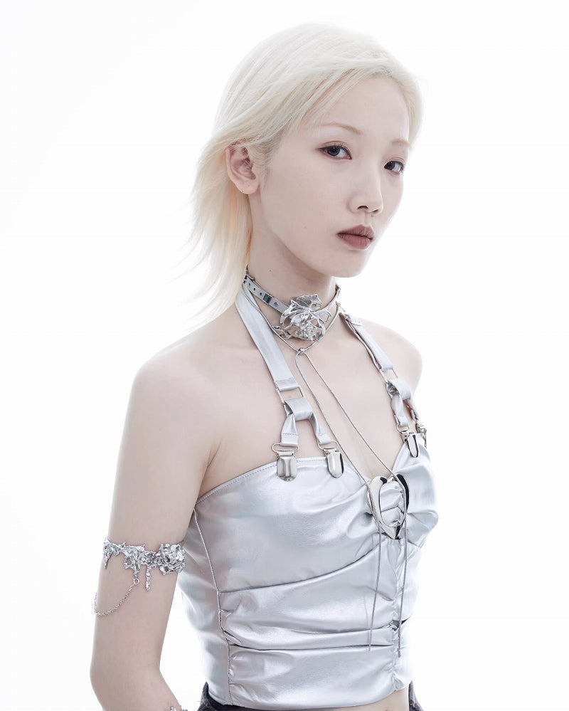 [1ST XULIE] Lava Detachable Chain Bracelet pg1052