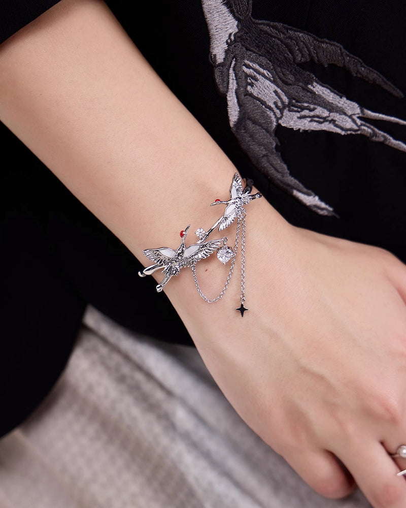 Flying Crane Bracelet
