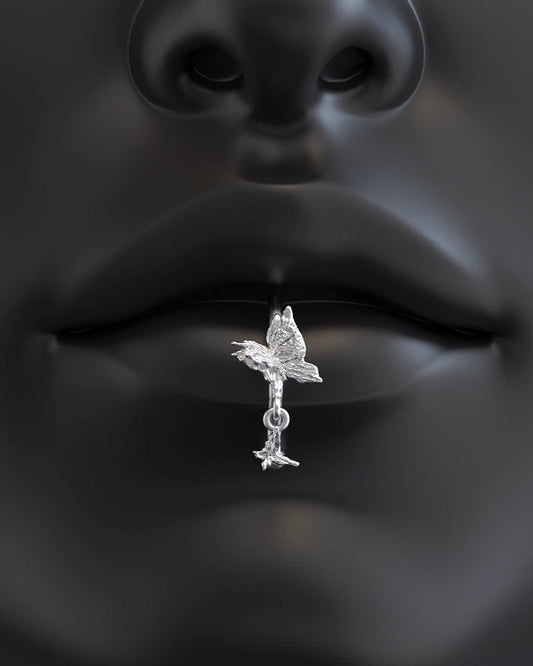 [1ST XULIE] Butterfly Island Cuff & Lip Clip pg322