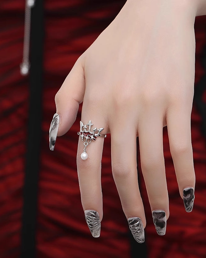 Queen's Crown Open Ring