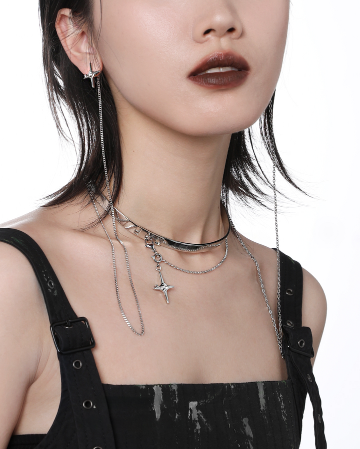 【1ST XULIE】Star Chain Choker pg1713