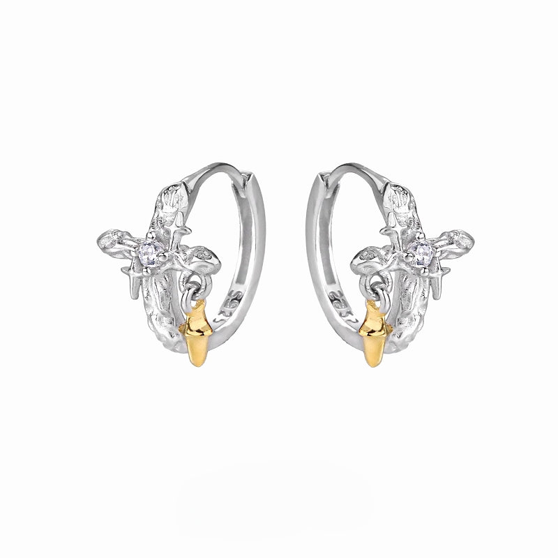 [1ST XULIE] Star Orbit Star Earrings pg1741