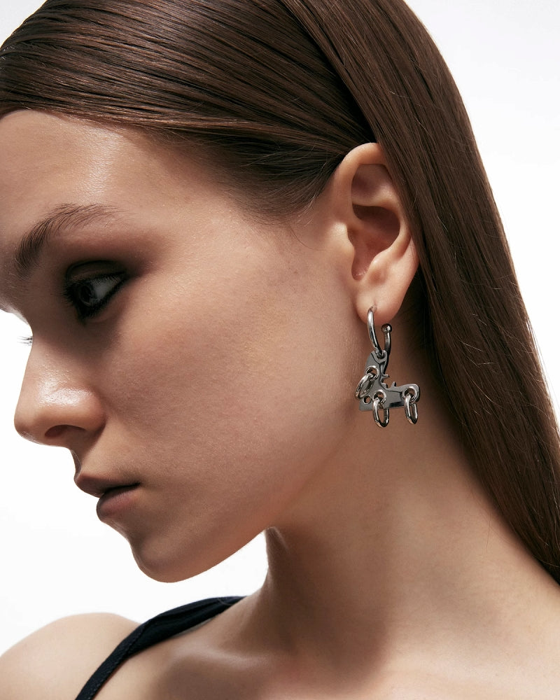 [BLACKHEAD]Punk Mania Graffiti Earrings pg1415