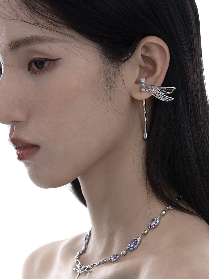 【Planktont 浮U生物】Dragonfly Earrings pg626