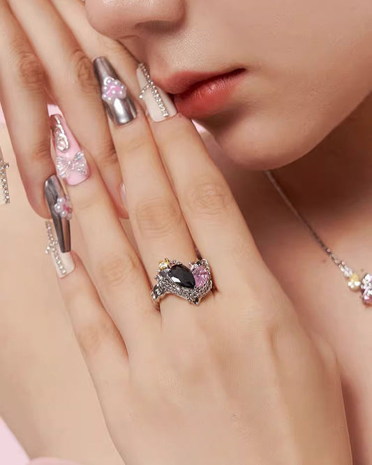 [OCTO VITA] Cake Treasure Party Heart Ring pg368