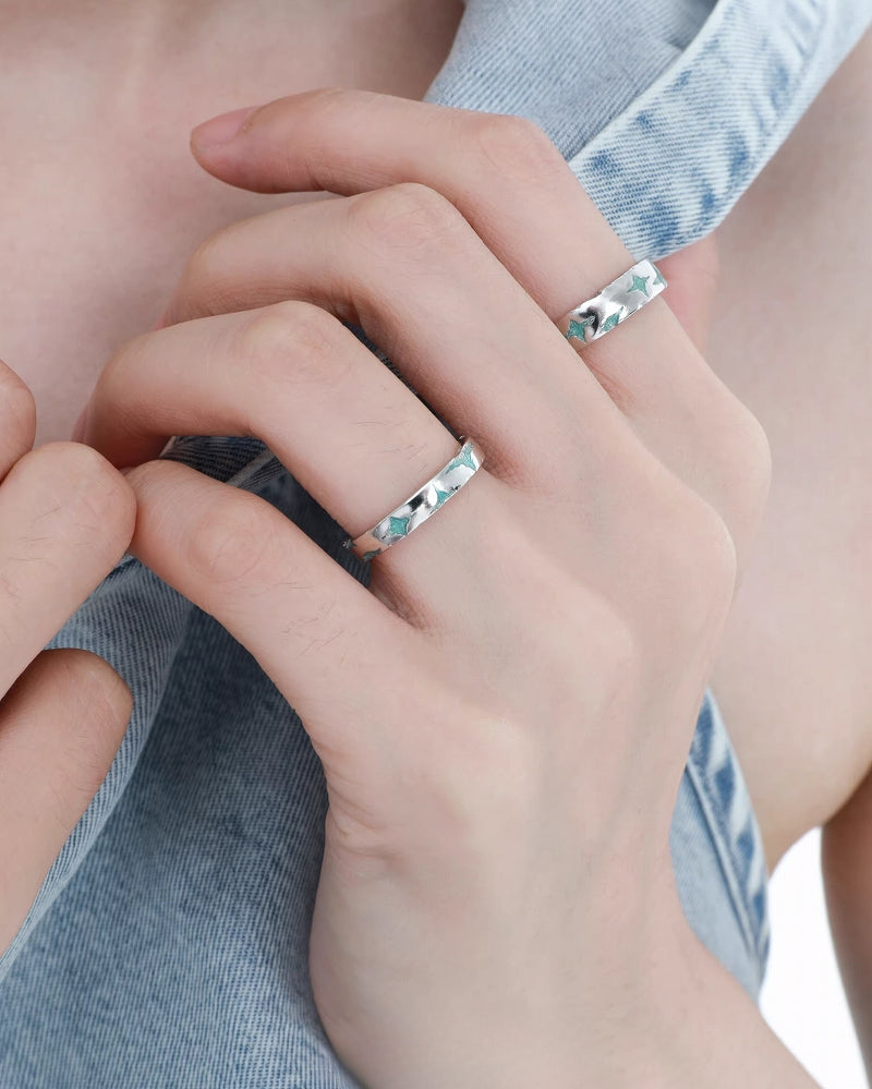 [1ST XULIE] Sea Starry Sky Seabed Ring pg1549