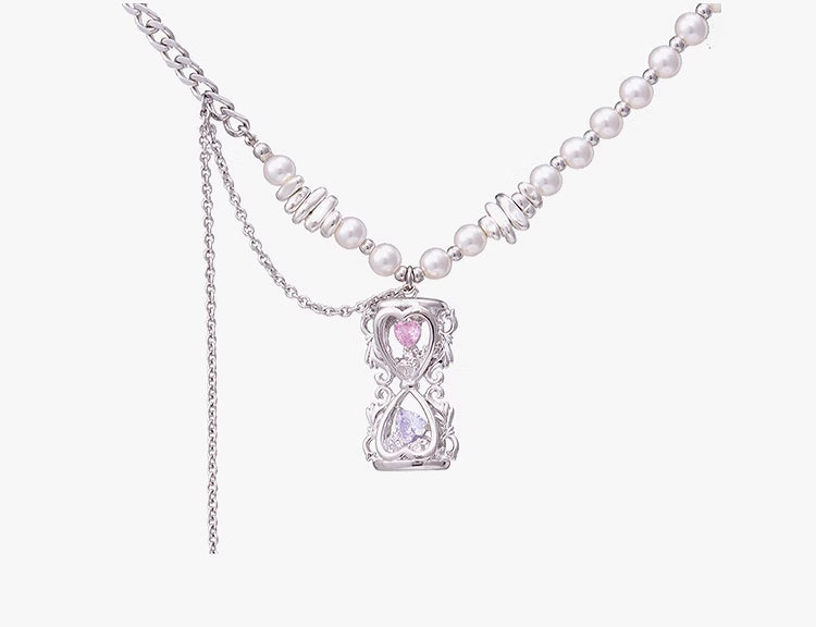 [SUMIYAKI] Hourglass Tassel Necklace pg988