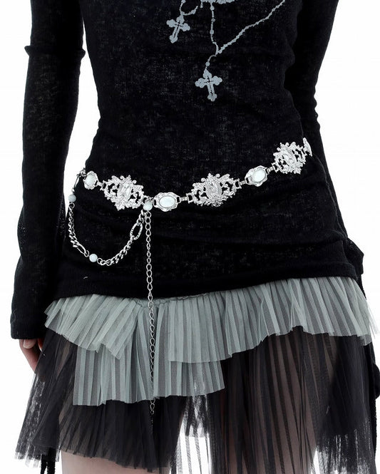 [1ST XULIE] Cat God Ancient Coin Waist Chain pg411