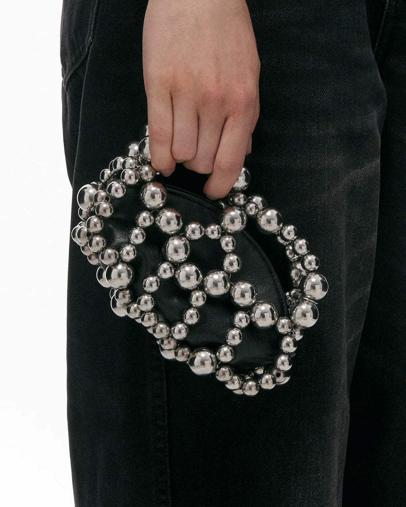 [BLACKHEAD]Punk Mania Love Beaded Mini Bag pg1416