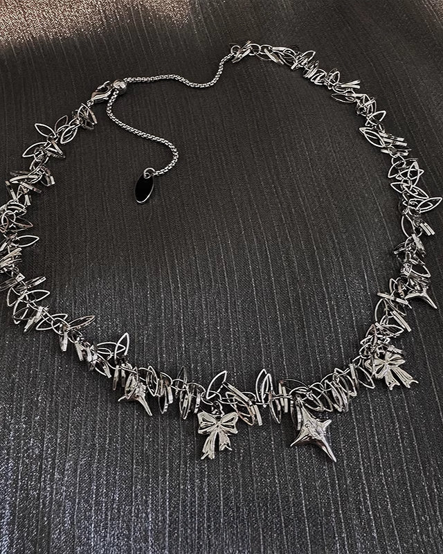 [Insomnia Artist] Star Bow Necklace pg1709