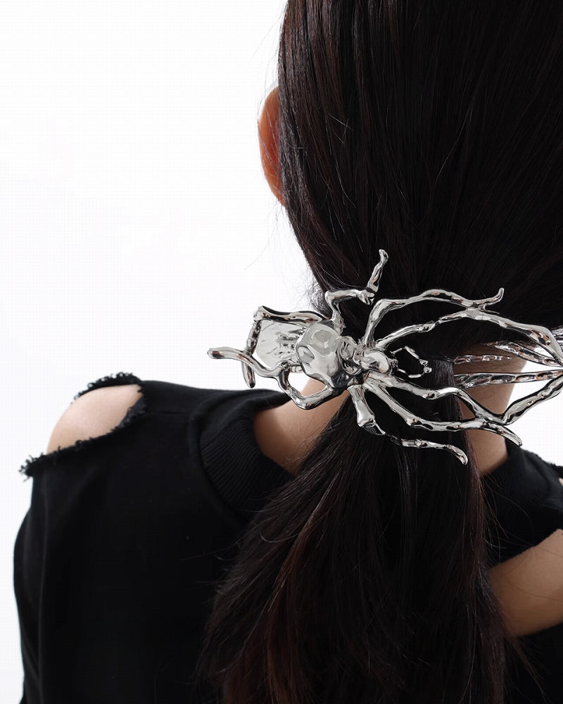 【SUMIYAKI】Taboo Spider Web Hair Clip pg1831