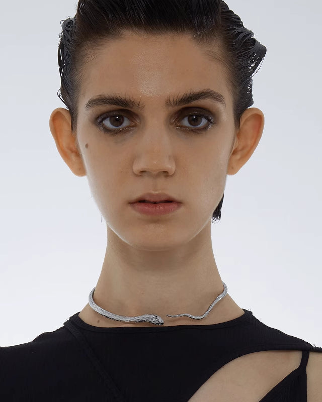 [BLACKHEAD]Ghost Kingdom Snake Choker pg881