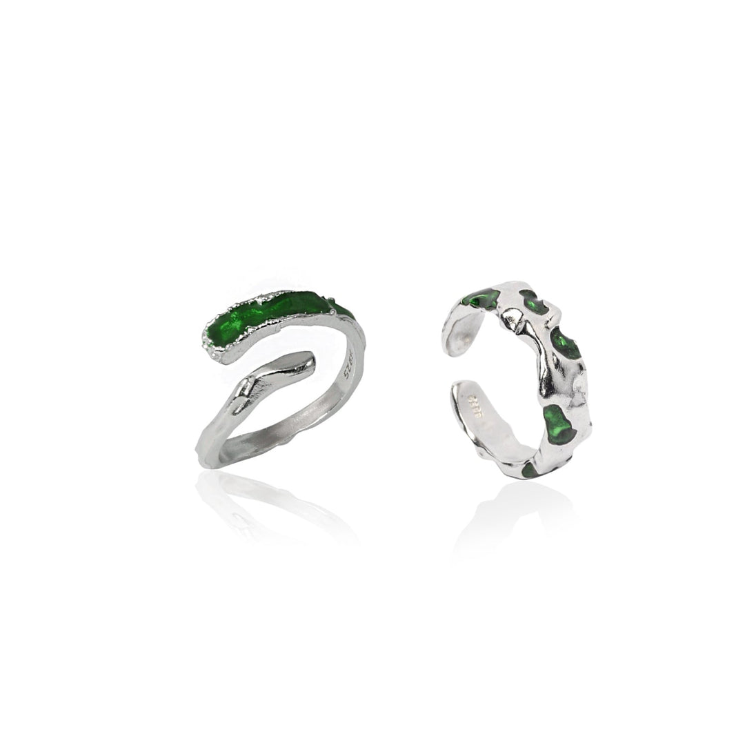 【1ST XULIE】Green Snake Ring02 pg954