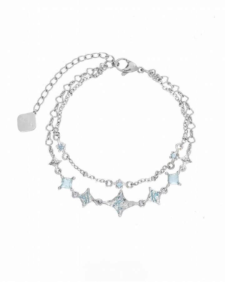 【1ST XULIE】Sea Starry Sky Double Layer Bracelet pg1546