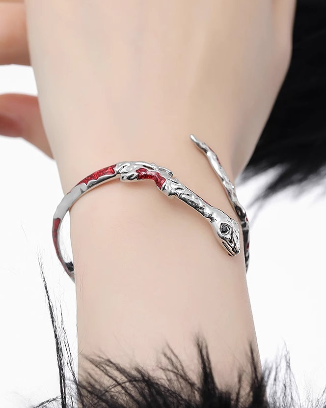 Red Snake Bracelet