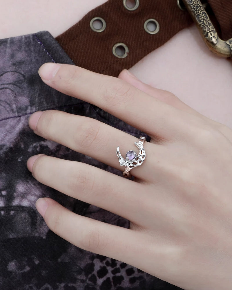 【1ST XULIE】Moon Purple Ring pg1236