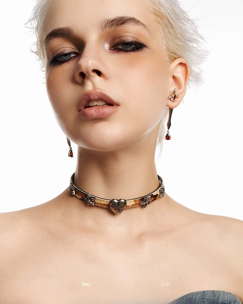 [OCTO VITA] Dune Wasteland Love Star Choker pg666