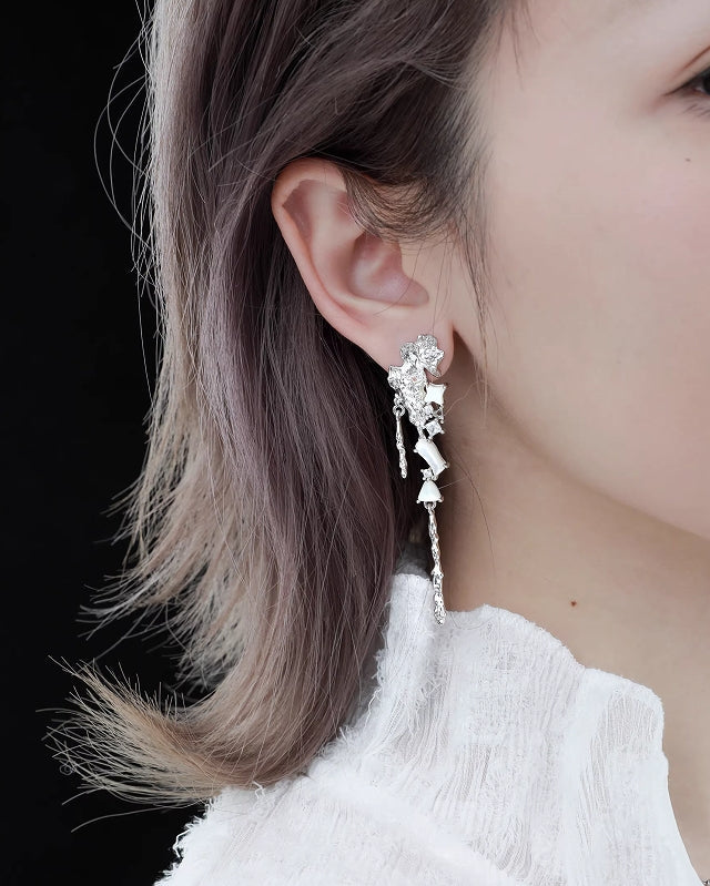 【1ST XULIE】Moonlight Fragment Earrings pg1240